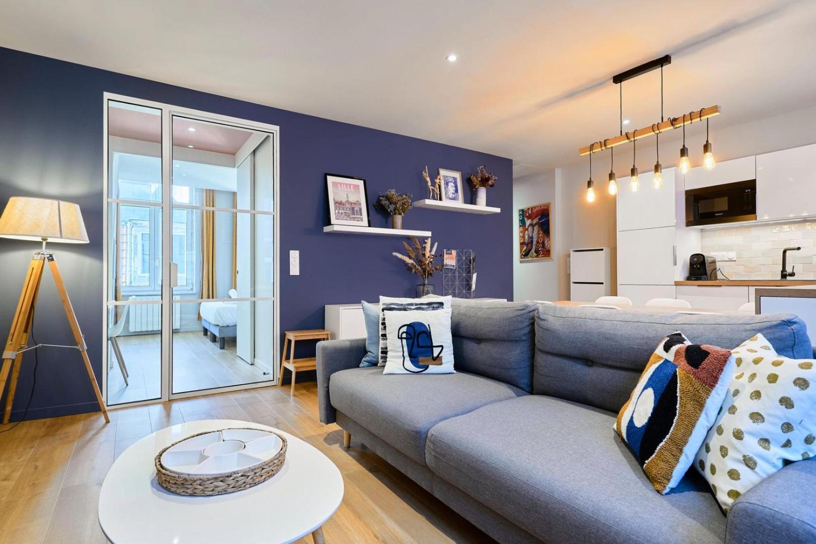 Apartment With Parking In The Heart Of Old Rijsel Buitenkant foto